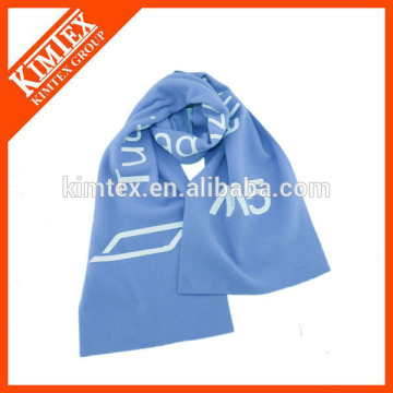 Wholesale blue scarf polyester